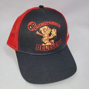 Marvel Deadpool 2021 Loot Crate Snapback Hat Chimichanga Delivery Club Merc